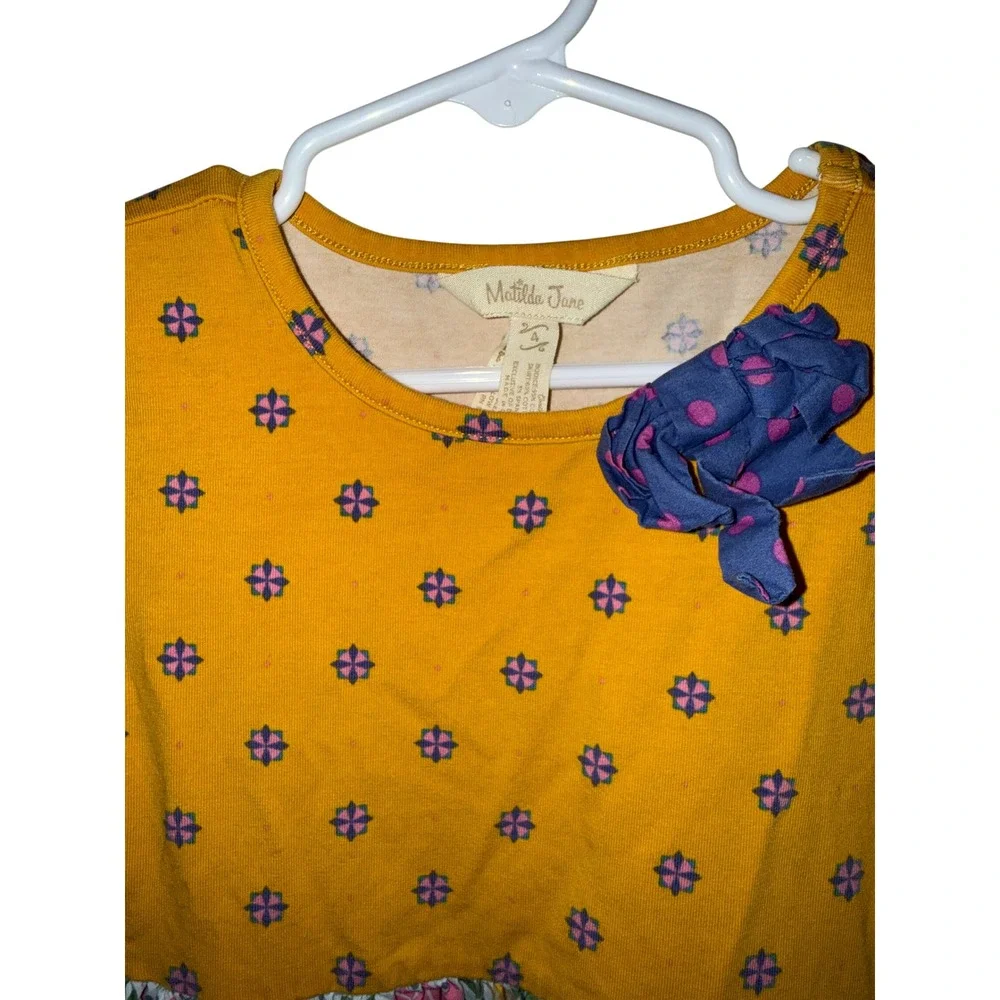 Matilda Jane Choose your own path Gold Star Dress size 4